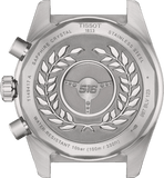 Tissot PR516 Chronograph Black Dial Silver Steel Strap Watch for Men - T149.417.11.051.00