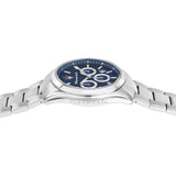 Maserati Attrazione Chronograph Blue Dial Silver Steel Strap Watch for Men - R8853151005