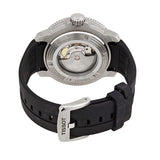 Tissot Seastar 2000 Professional Powermatic 80 Black Dial Black Rubber Strap Watch for Men - T120.607.17.441.01