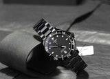 Tissot Seastar 1000 Quartz Black Dial Black Steel Strap Watch for Men - T120.410.33.051.00