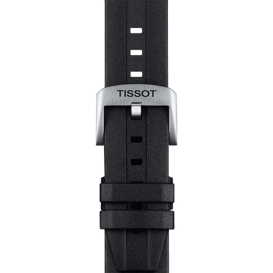 Tissot Seastar 2000 Professional Powermatic 80 Black Dial Black Rubber Strap Watch for Men - T120.607.17.441.00