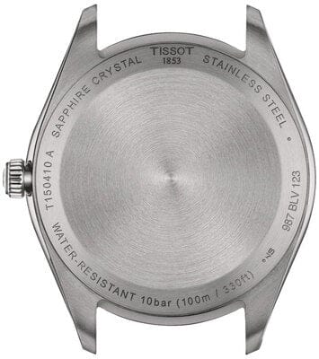 Tissot PR 100 Ice Blue Dial Silver Steel Strap Watch for Men - T150.410.11.351.00