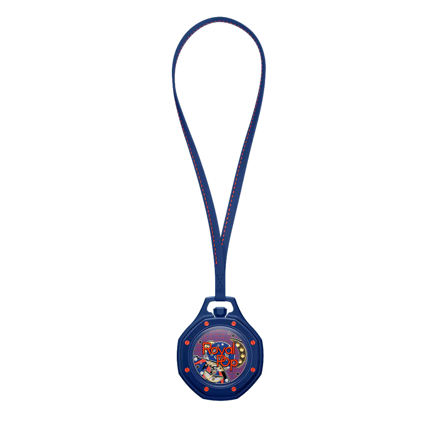Swatch x AP Royal Pop Blue Dial Lanyard Watch for Men - Orenji Hachi