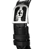 Gucci G Timeless Black Dial Black Leather Strap Watch for Women - YA1265055