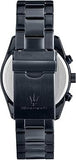 Maserati Attrazione Chronograph Blue Dial Blue Steel Strap Watch for Men - R8873626003