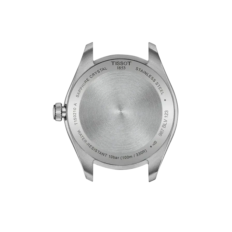 Tissot PR 100 Diamonds Mother of Pearl Dial Silver Steel Strap Watch for Women - T150.210.11.116.00