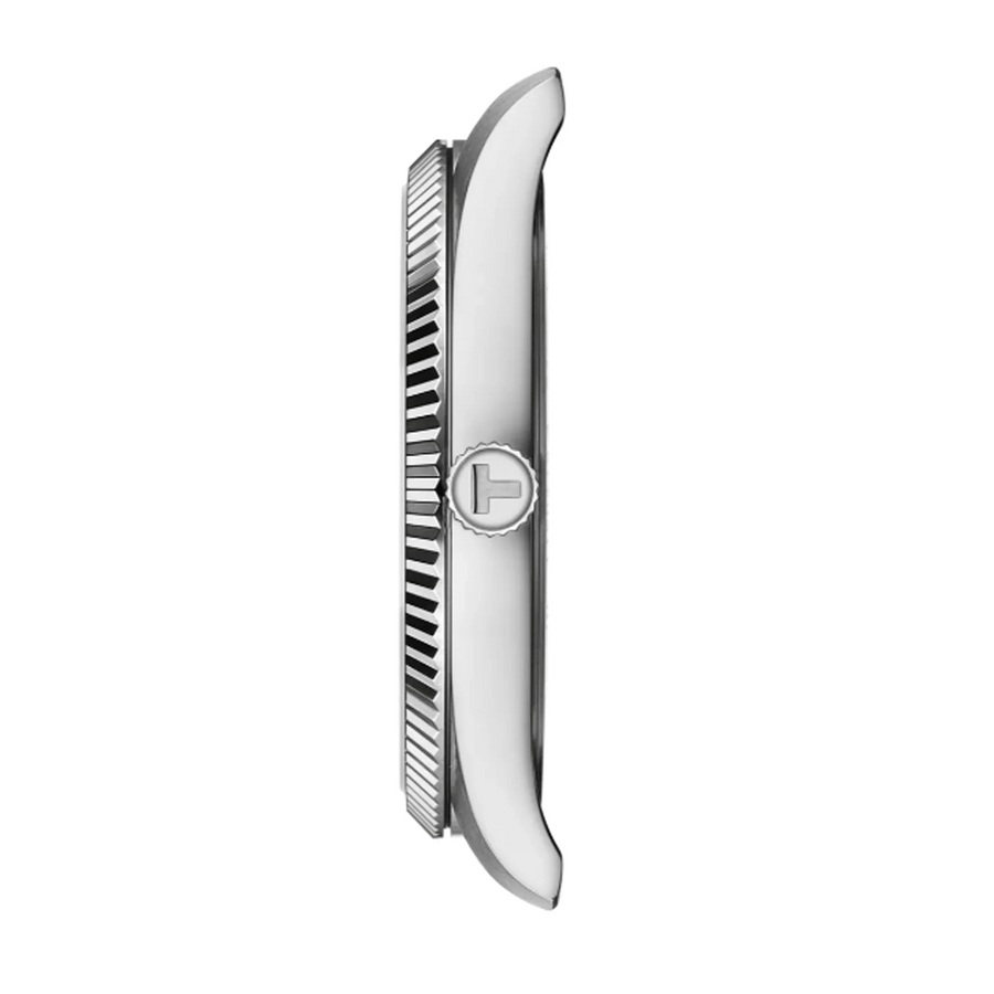 Tissot Ballade Quartz Green Dial Silver Steel Strap Watch for Men - T156.410.11.091.00