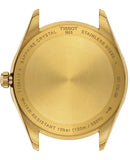 Tissot Ballade Quartz Black Dial Gold Steel Strap Watch for Men - T156.410.33.051.00