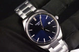 Tissot PR 100 Blue Dial Silver Steel Strap Watch for Men - T150.410.11.041.00