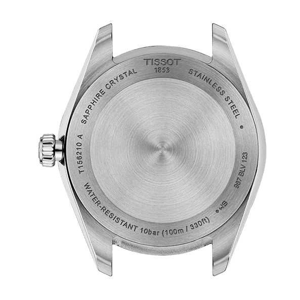Tissot Ballade Quartz Blue Dial Two Tone Steel Strap Watch for Women - T156.210.22.041.00