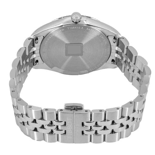 Tissot Ballade Quartz Blue Dial Silver Steel Strap Watch for Men - T156.410.11.041.00
