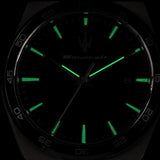 Maserati Velocità Date Black Dial Silver Steel Strap Watch for Men - R8853152002