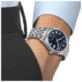 Tissot Ballade Powermatic 80 COSC Blue Dial Silver Steel Strap Watch for Men - T156.408.11.043.00
