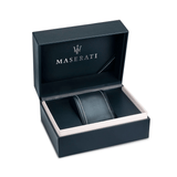 Maserati Tradizione Chronograph Black Dial Black Steel Strap Watch for Men - R8873646001