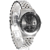 Maserati SFIDA Chronograph Grey Dial Silver Steel Strap Watch for Men - R8853140010