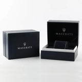 Maserati SFIDA Black Dial Two Tone Steel Strap Watch for Men - R8853140009