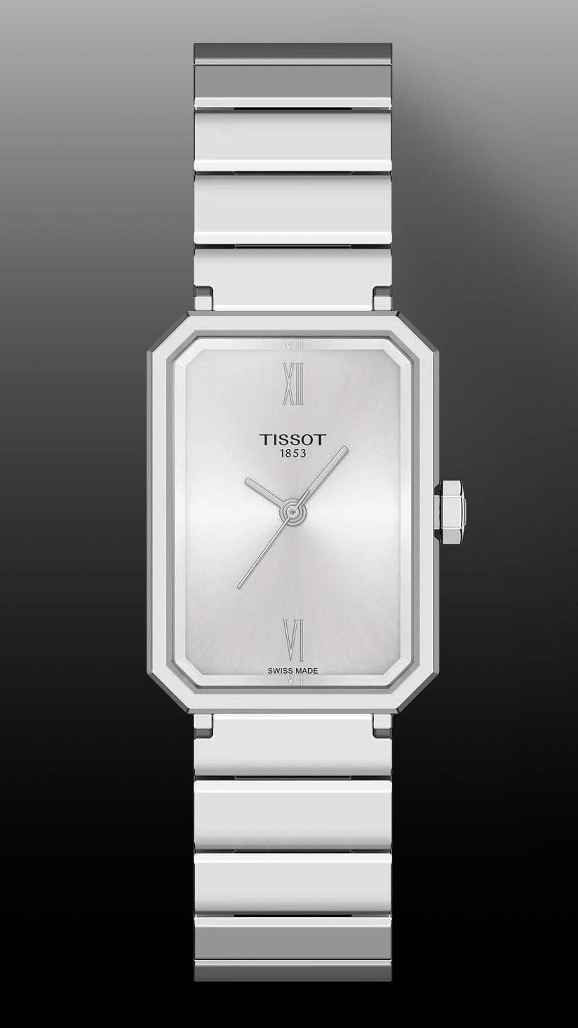 Tissot SRV Silver Dial Silver Steel Strap Watch for Women - T160.110.11.033.00