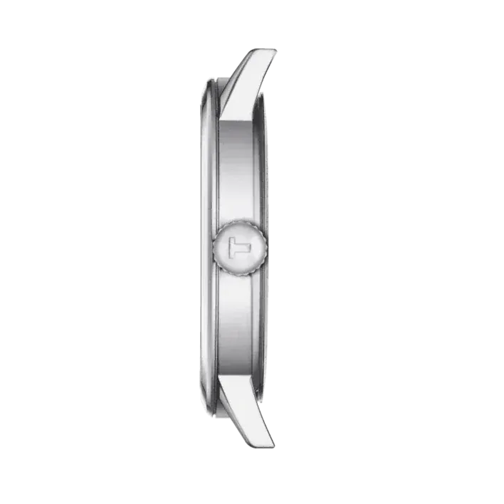 Tissot Classic Dream Silver Dial Silver Steel Strap Watch for Men - T129.410.11.031.00