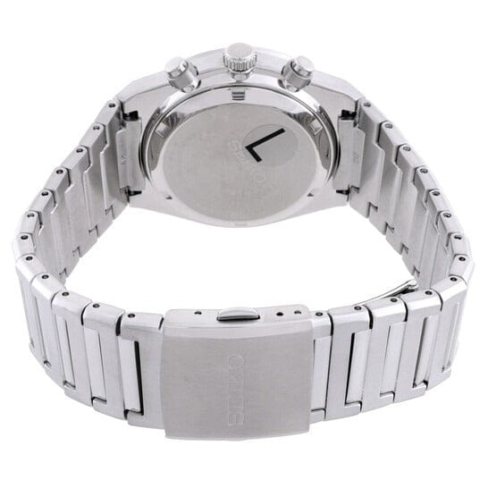 Seiko Conceptual Chronograph Ice Blue Dial Silver Steel Strap Watch for Men - SSB459P1