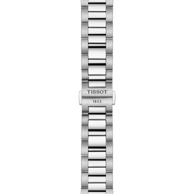 Tissot PR 100 Chronograph Light Blue Dial Silver Steel Strap Watch for Men - T150.417.11.351.00