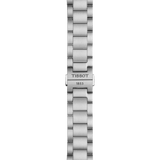 Tissot PR 100 Tour De France Chronograph Black Dial Silver Steel Strap Watch for Men - T150.417.11.051.00