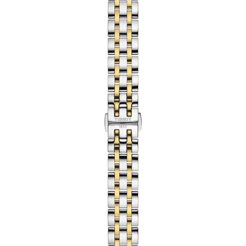 Tissot T Classic Dream Lady Silver Dial Two Tone Steel Strap Watch for Women - T129.210.22.031.00