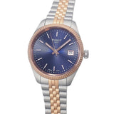 Tissot Ballade Quartz Blue Dial Two Tone Steel Strap Watch for Women - T156.210.22.041.00