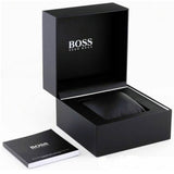 Hugo Boss Runner Chronograph Black Dial Green Silicone Strap Watch for Men - 1514246