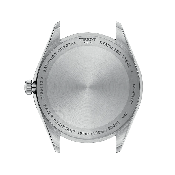 Tissot Ballade Quartz Green Dial Silver Steel Strap Watch for Men - T156.410.11.091.00