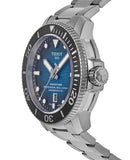 Tissot Seastar 2000 Professional Powermatic 80 Blue Dial Silver Steel Strap Watch for Men - T120.607.11.041.01
