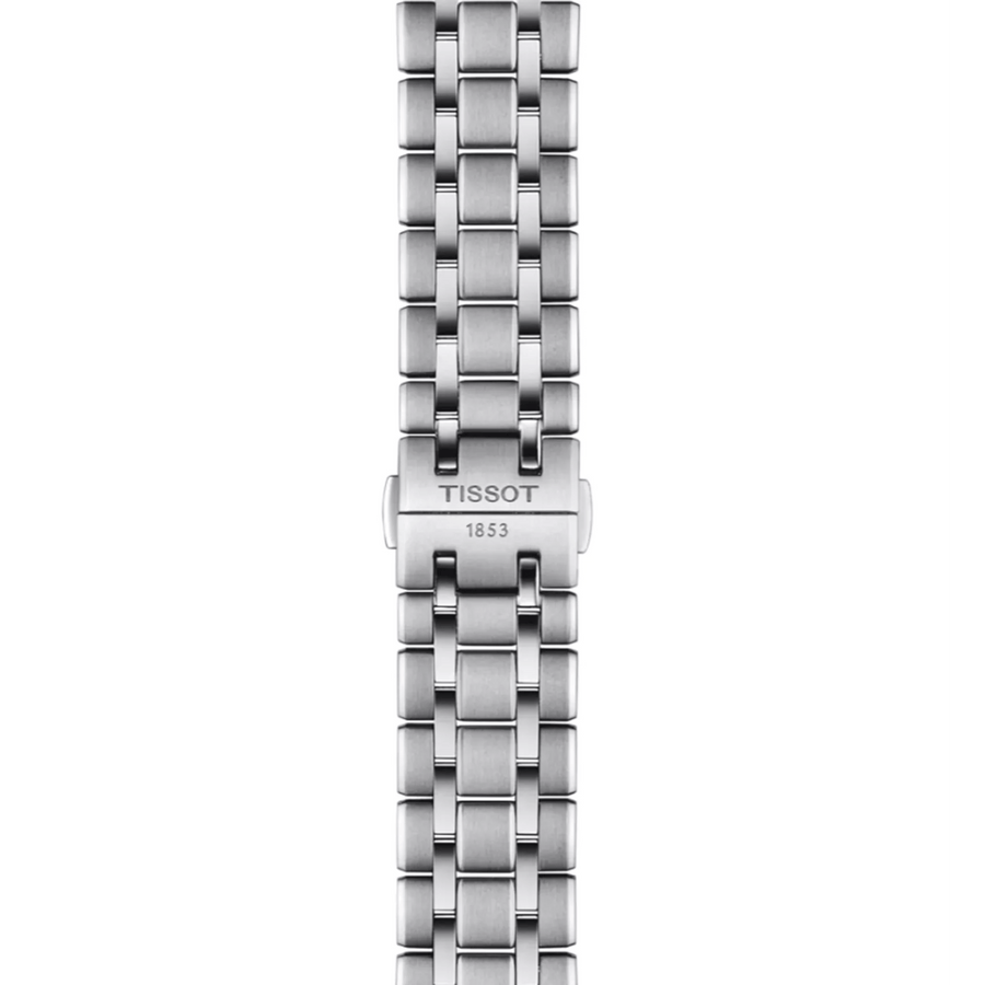 Tissot Chemin Des Tourelles Powermatic 80 Silver Dial Silver Steel Strap Watch for Men - T139.407.11.038.00