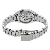 Seiko 5 Sports SNXS Automatic Gold Dial Silver Steel Strap Watch for Men - SRPL59K1