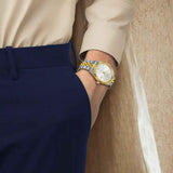 Tissot Ballade Quartz Silver Dial Two Tone Steel Strap Watch for Men - T156.410.22.031.00