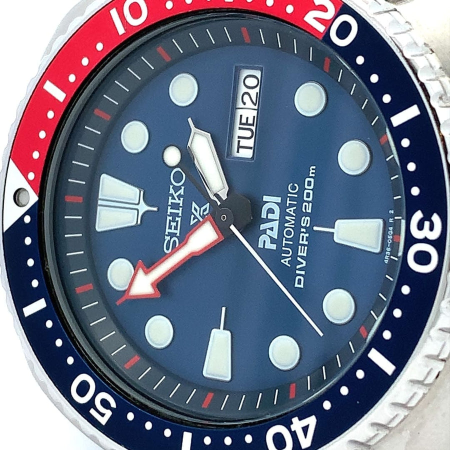 Seiko Prospex Sea Padi Blue Dial Silver Steel Strap Watch for Men - SRPE99K1