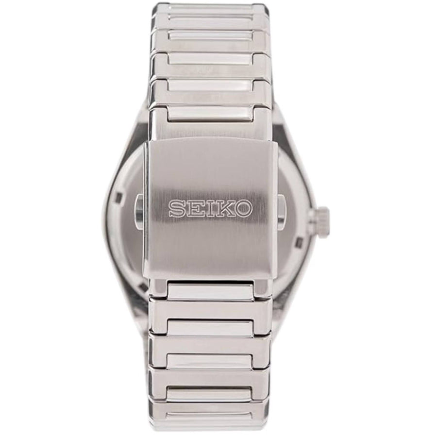 Seiko Conceptual Gray Dial Silver Steel Strap Watch for Men - SUR557P1