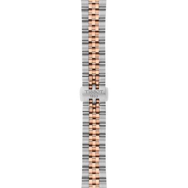 Tissot Ballade Quartz Blue Dial Two Tone Steel Strap Watch for Women - T156.210.22.041.00