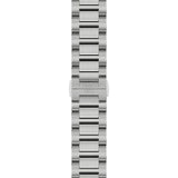 Tissot PRC 100 Solar Quartz Silver Dial Silver Steel Strap Watch for Men - T151.422.11.031.00