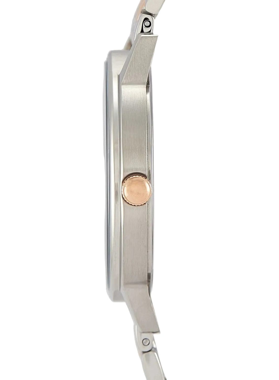 Emporio Armani Kappa Gray Dial Two Tone Steel Strap Watch for Men - AR11121
