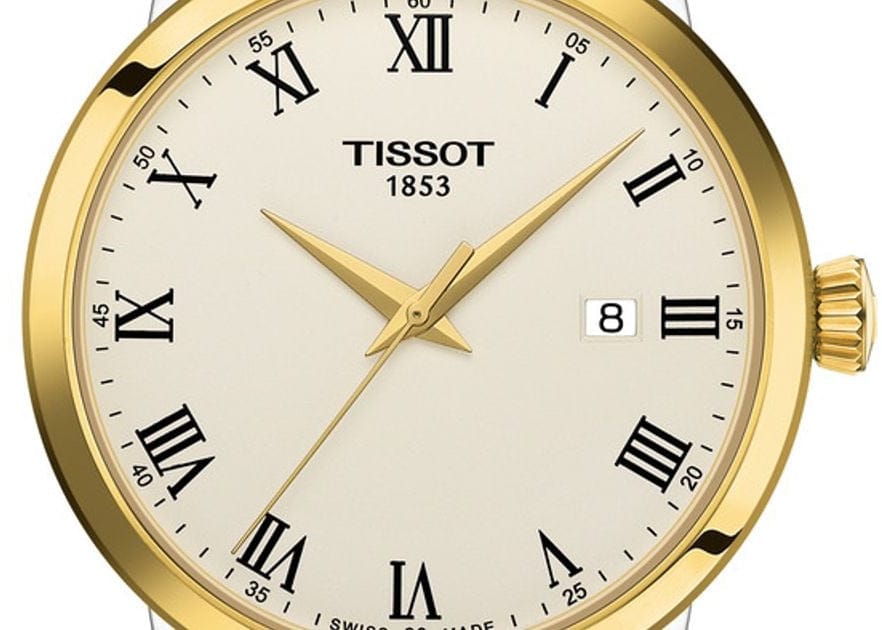 Tissot Classic Dream Ivory Dial Brown Leather Strap Watch for Men - T129.410.26.263.00