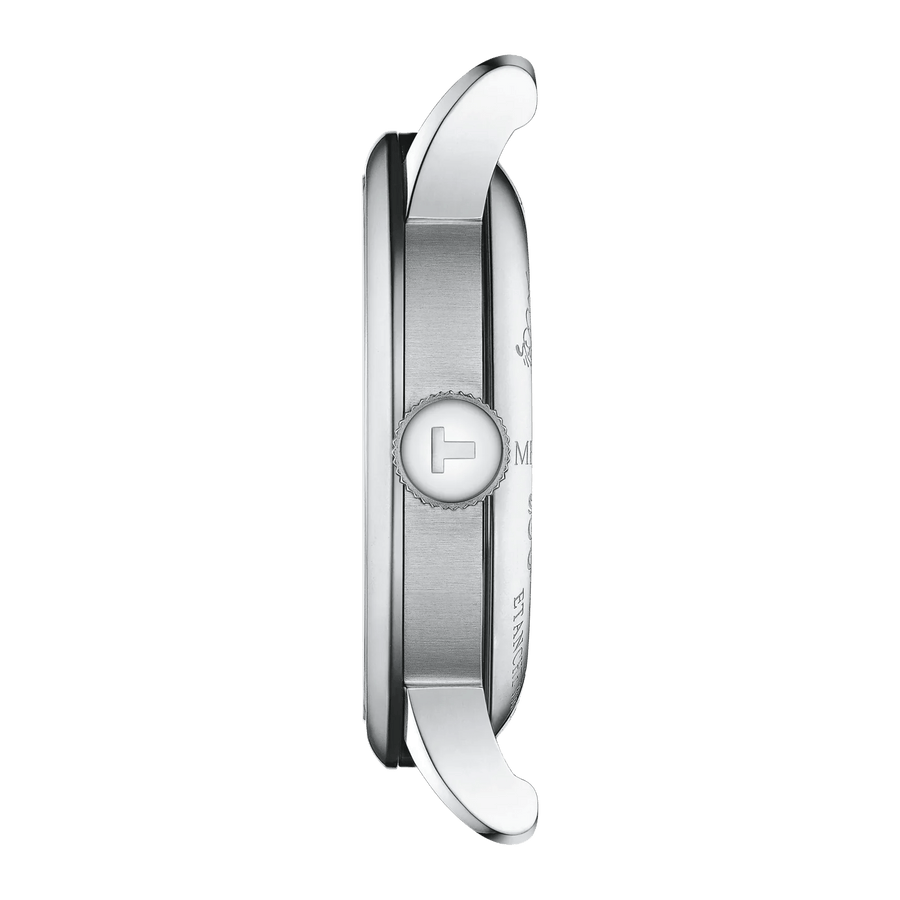 Tissot Le Locle Powermatic 80 Automatic Green Dial Silver Steel Strap Watch for Men - T006.407.11.093.00