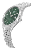 Tissot Ballade Quartz Green Dial Silver Steel Strap Watch for Men - T156.410.11.091.00