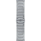 Tissot PRX Powermatic 80 18K Gold Brown Dial Silver Steel Strap Watch for Men - T931.407.41.291.00