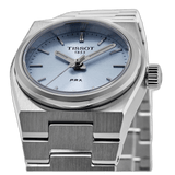 Tissot PRX Quartz Ice Blue Dial Silver Steel Strap Watch for Women - T137.010.11.351.00