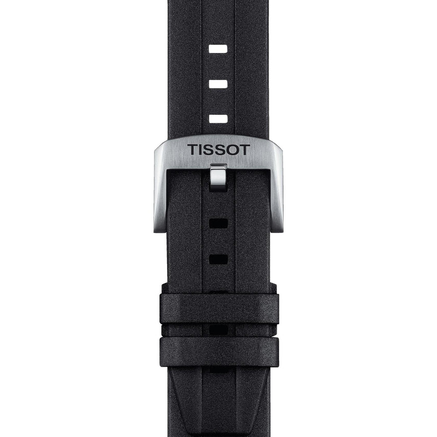 Tissot Seastar 2000 Professional Powermatic 80 Black Dial Black Rubber Strap Watch for Men - T120.607.17.441.01