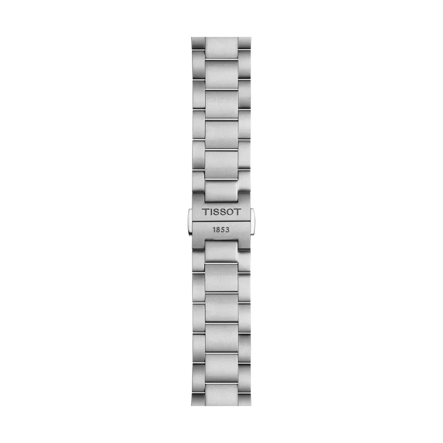 Tissot PR 100 Vuelta Chronograph Black Dial Silver Steel Strap Watch for Men - T150.417.11.051.01
