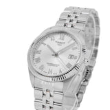 Tissot Ballade Powermatic 80 COSC Silver Dial Silver Steel Strap Watch for Men - T156.408.11.033.00