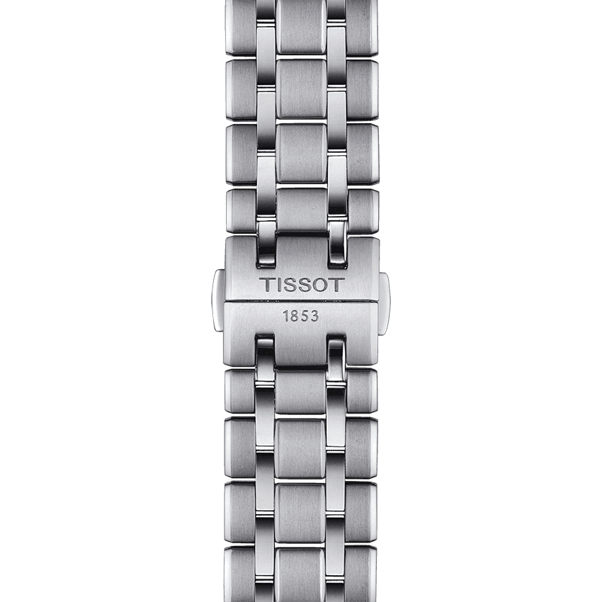 Tissot Chemin Des Tourelles Powermatic 80 Blue Dial Silver Steel Strap Watch for Men - T139.407.11.048.00