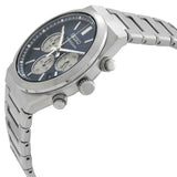 Seiko Conceptual Chronograph Blue Dial Silver Steel Strap Watch for Men- SSB453P1