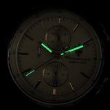 Maserati Sorpasso Chronograph White Dial Brown Leather Strap Watch for Men - R8871624010