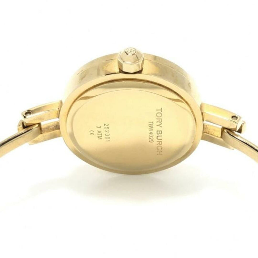 Tory Burch Riva Gold Dial Gold Steel Strap Watch for Women - TBW4029